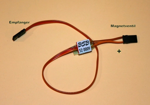 Mini control card for magnetic valve